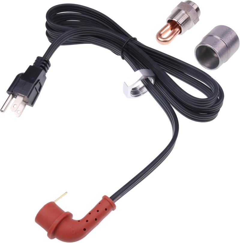 Chamixx 32mm 400W 120V Frost Plug Heater Tractor Engine Block Heater Cord Set 70000-00297 70000-92500 Compatible with Kubota K KX L Grand L M U Series Tractors 03 Series Engines - Image 4